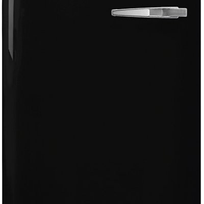 Smeg FAB28LBL3 Zwart retro koelkast