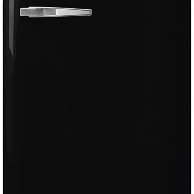 Smeg FAB28RBL3 Zwart retro koelkast